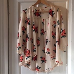 Floral kimono